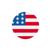 The image displays a logo with the text  MADE IN THE USA  around an American flag motif, emphasizing the origin of the product.